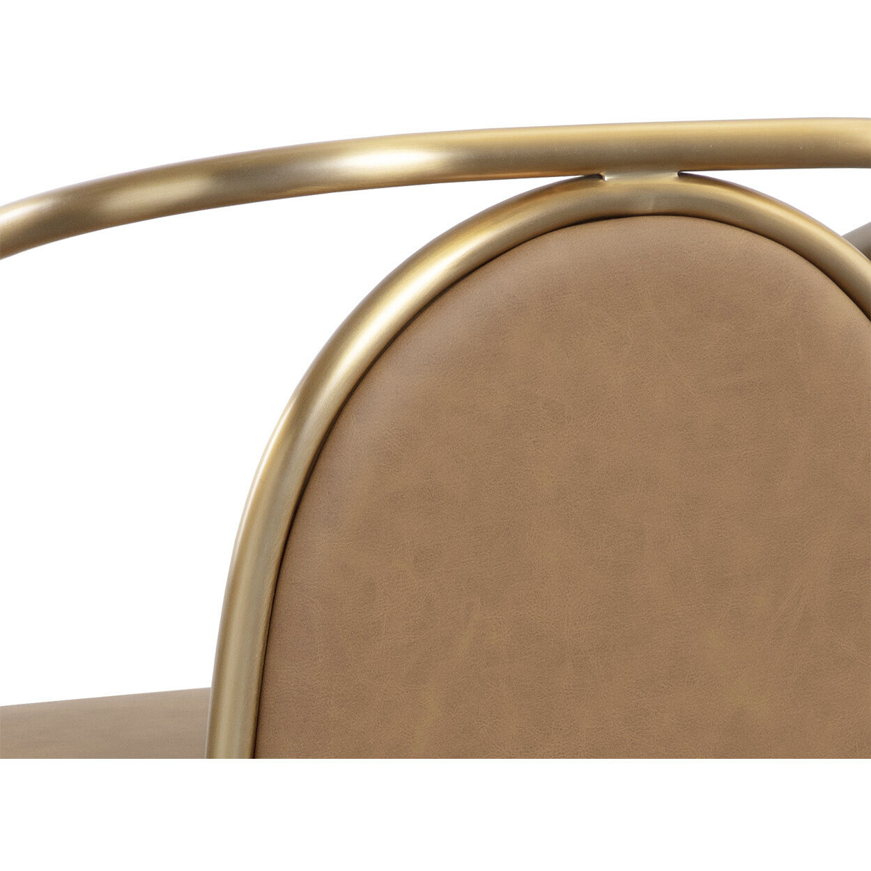 Cicero Milliken Cognac Dining Armchair